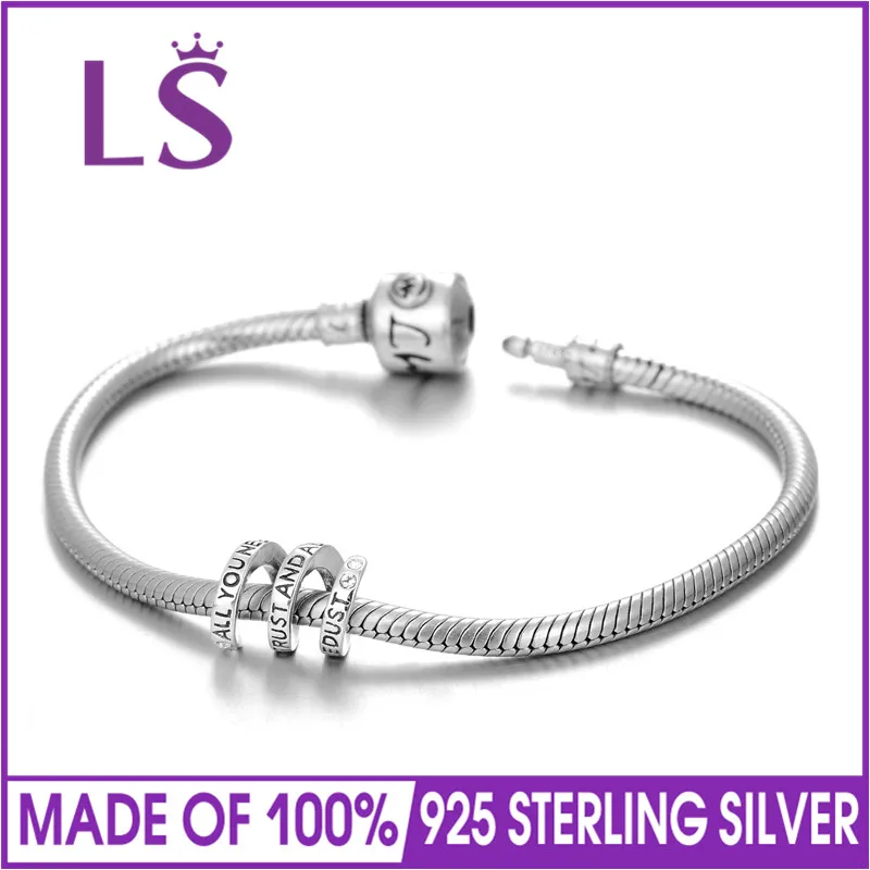 LS Новое прибытие все что вам нужно это вера и доверие ALITTLE BIT OF PIXIE DUST Charm Fit
