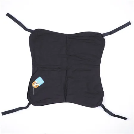 Black 37*37& 48*48 см S/M кошка кровать для домашнего питомца, котенка, кошки гамак висит Съемная мягкая кровать клетки для стула Kitty Rat мелких качели для домашних животных - Цвет: Black