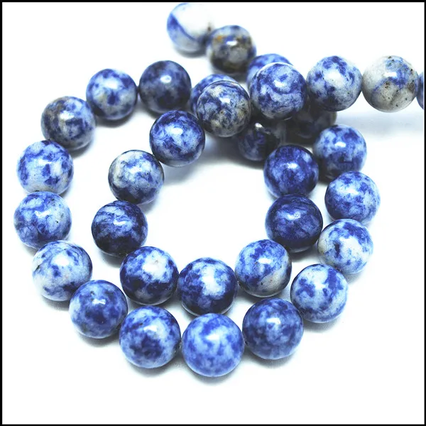 12mm nature gem stone round ball beads strings sodalite fossile picaso white jadee picture jasperr crack crystal | Украшения и
