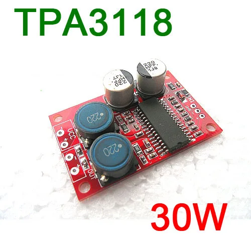 TDA8932 плата цифрового усилителя модуль 1X30W моно усилитель мощности выход BTL 12 В 24