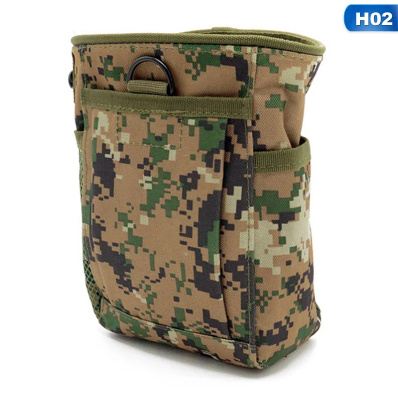 02 Molle Ammo сумка Тактический магазин для патронов Dump Drop Reloader сумка, сумка, общепользовательский охотничий винтовка, подсумок на открытом воздухе - Цвет: 02