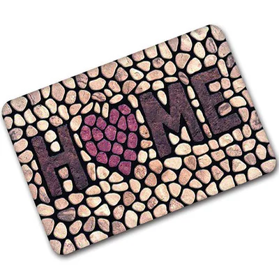 Современные резиновые тапочки дома передней двери запись Добро пожаловать