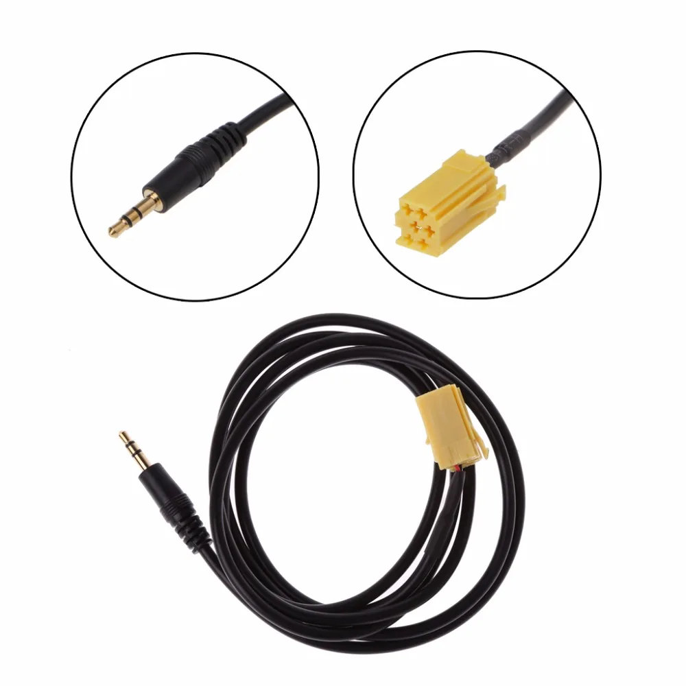 Автомобильный аудио 8 контактный интерфейс Aux In Cable MP3 смарт кабель с функцией для