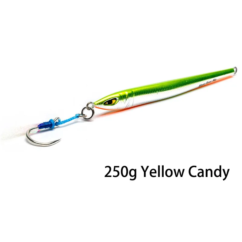 Mustad Moon Riser Jigs MJIG03 железная пластина приманка поддельные приманки сильная тяговая сила рыболовные Крючки рыболовные принадлежности PESCA 150 г 200 г 250 г - Цвет: As pictures show