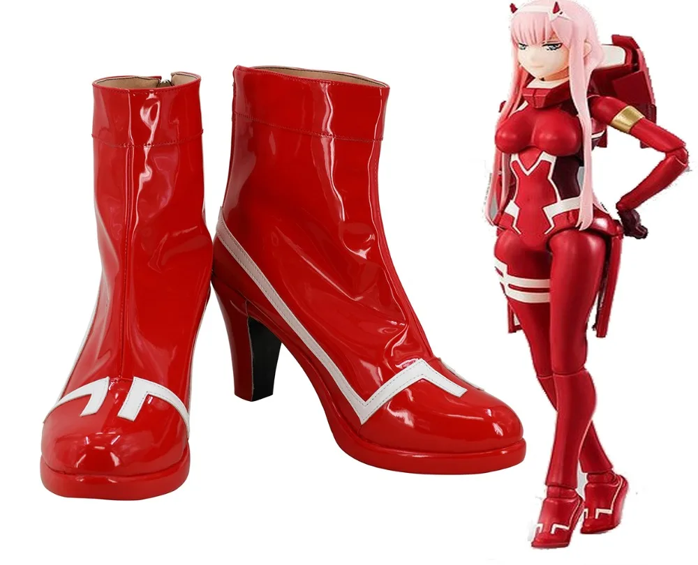 Ноль две модели на выбор: Косплэй Darling в Franxx ноль два товара 002 красные ботинки для