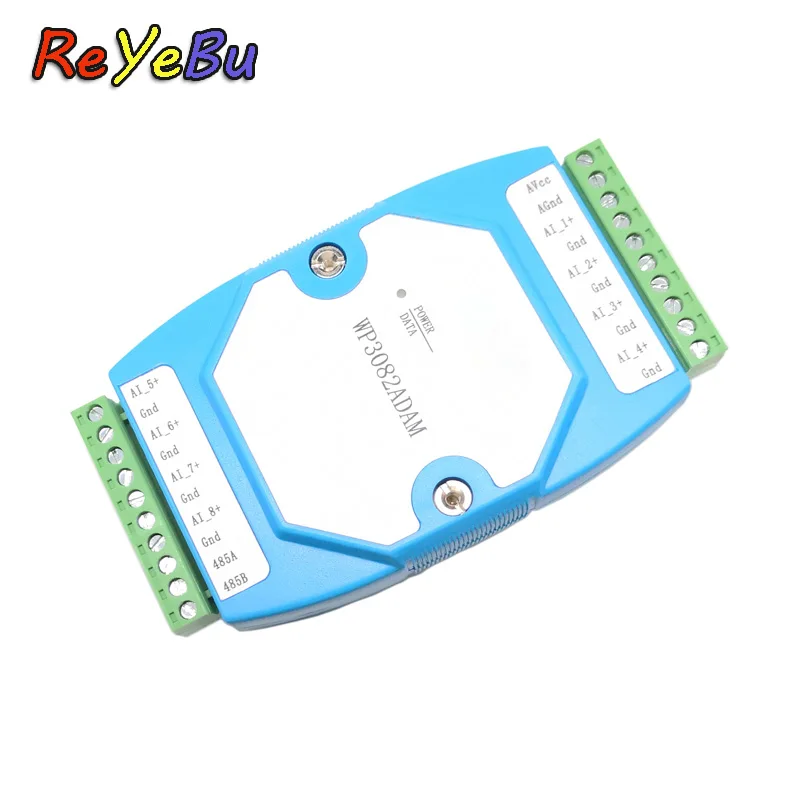 WP3082ADAM 0 20MA/4 20MA аналоговый входной модуль сбора тока RS485 MODBUS communications|Хранилища для