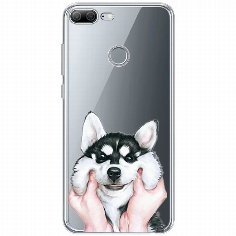 Soft TPU Flower Marble For Huawei Honor 9 lite Case Silicone Lovely Animal Dog Heart 360 Funda Cover P20 Mate 10 Lite |