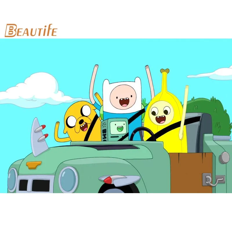 Горячая Распродажа персонализированный постер времени приключений украшение