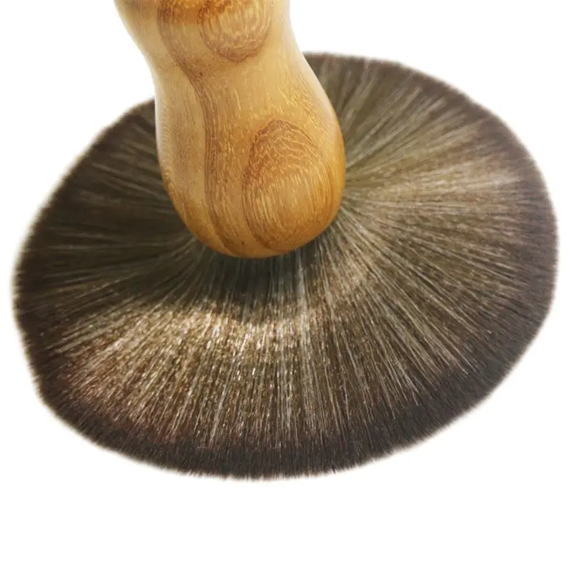 Новинка Антистатическая деревянная ручка мягкая щетка для чистки волос с белкой