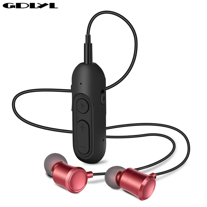 GDLYL Bluetooth наушники спортивные Беспроводной гарнитура С микрофоном для мобильный