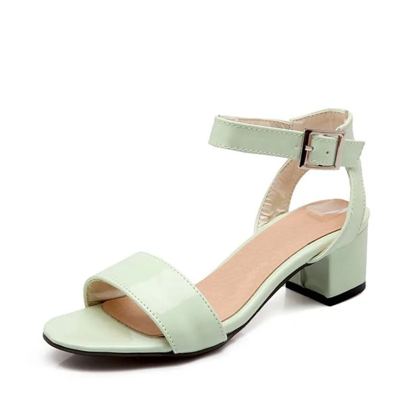 Сандалии женские с простым квадратным узором модные простые школьные босоножки