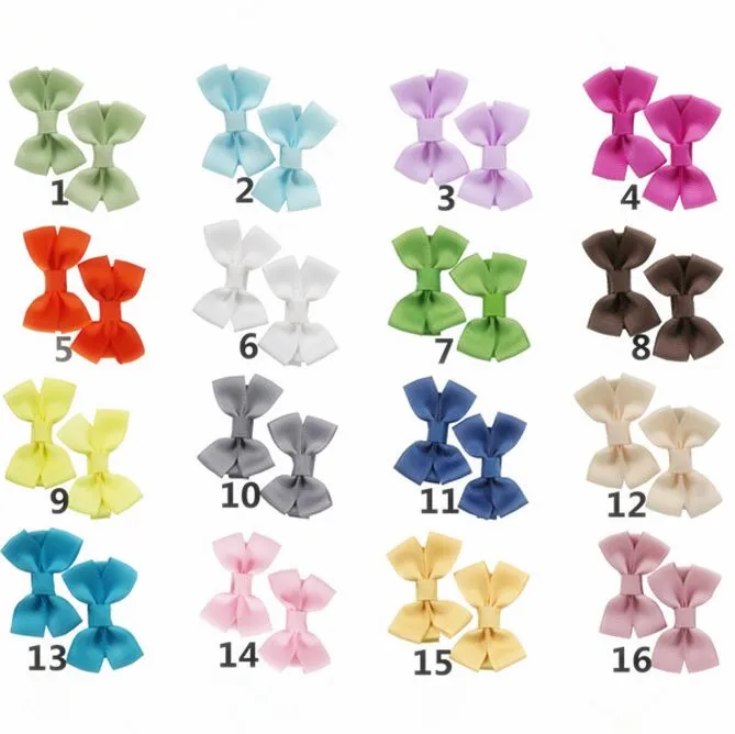 

500pcs/lot Kids Nautical Mini Hair Bow Set