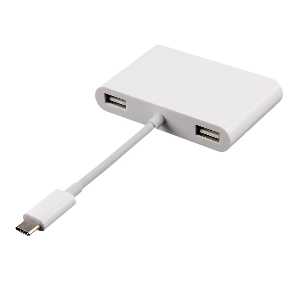 USB-C Type C USB 3.1 Male to VGA Monitor & OTG&ampCharger Adapter Cable for 12" Apple New Macbook Chromebook | Электроника
