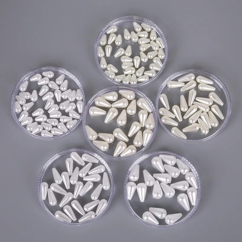 Новые бусины из пластиковой смолы в виде капли воды поделки бисера для