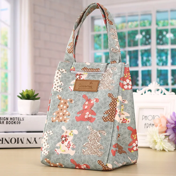 

New Hot Variety Pattern Lunch Bag Portable Insulated Canvas Iunch Bag Thermal Food Picnic Lunch Bags For Women Kids-15