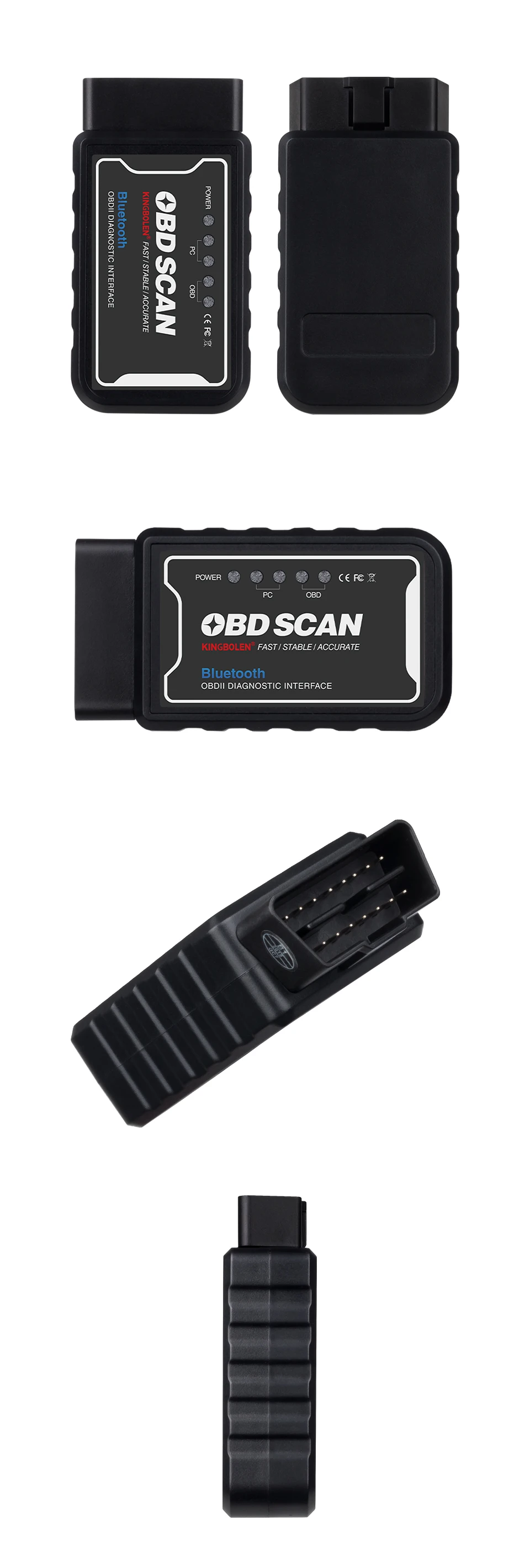 Pic18f25k80 чип мини elm327 WiFi/BT OBDII V1.5 считыватель кодов OBD 2 сканер ELM 327 Wifi диагностический инструмент для iOS/Android