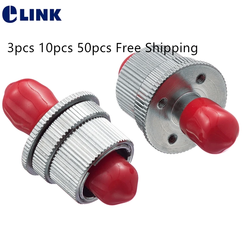 ST UPC Adjustable fiber attenuator 0~30db fibra optica ftth attenuator Singlemode Simplex 3pcs 10pcs 50pcs factory price ELINK