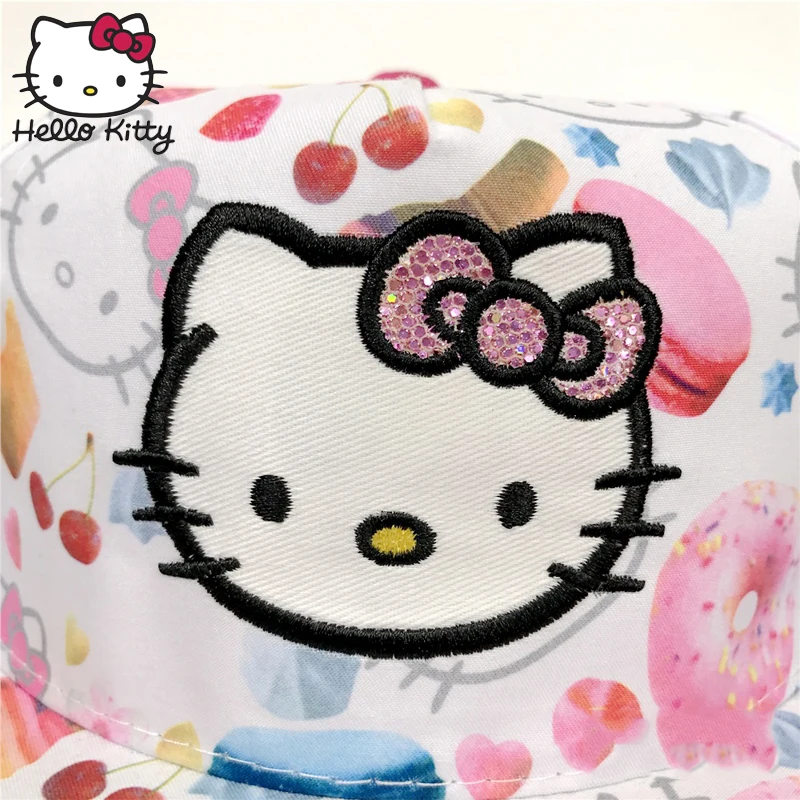 Детские бейсболки Hello Kitty спортивные 1 шт. детские уличные кепки с солнцезащитным