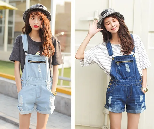 Jean Jumpsuit 2015 Women Fashion One 