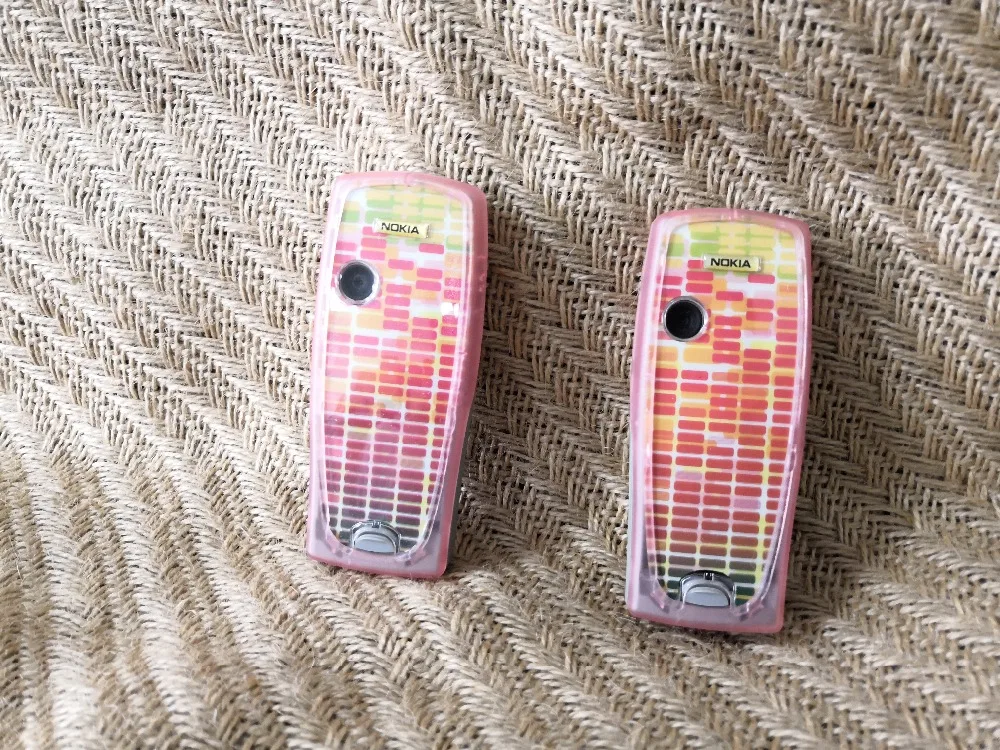 Разблокированный Nokia 3200 GSM 1,56 дюймов FM радио muilt-язык красный только Восстановленный Классический дешевый и старый мобильный телефон