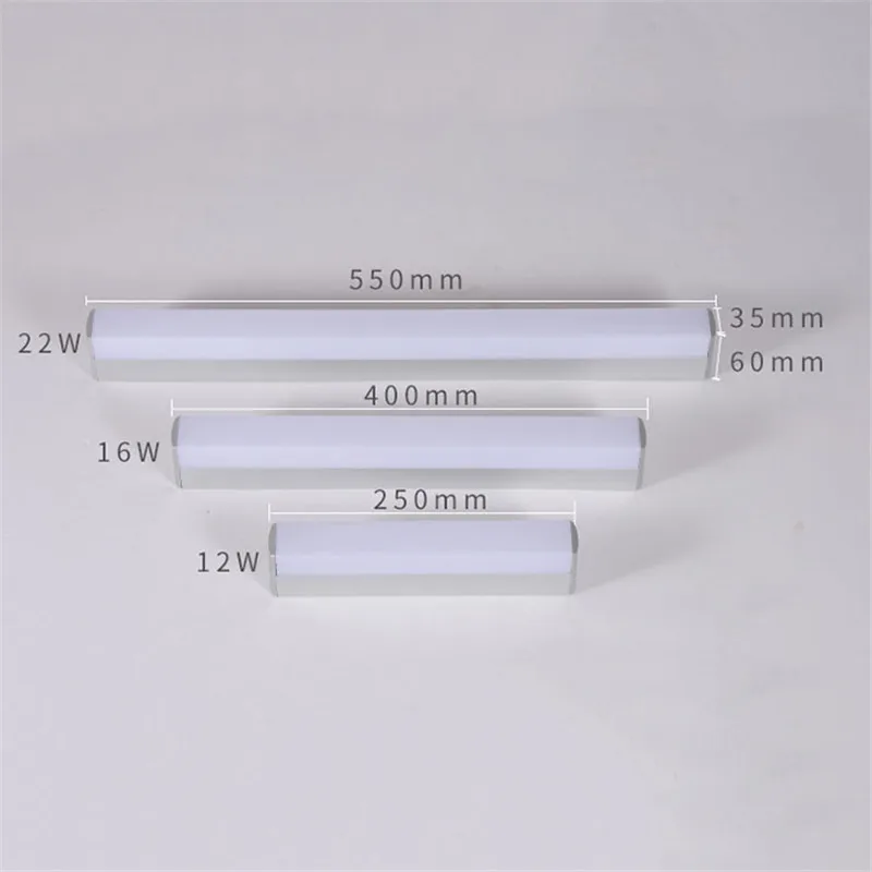 

LAIDEYI 12W 22W 26W LED Mirror Front Light LED Bathroom Wall Lamp Cabinet Corridor Aisle Study Lamp LED Mirror Front Lighting