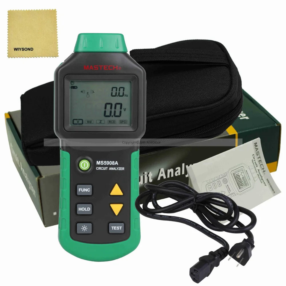 M111 Mastech MS5908A RMS тестовый анализатор цепи по сравнению с идеальным выбором проверки