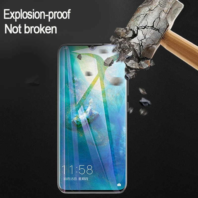 Мягкая Гидрогелевая пленка для huawei Mate20 Lite Pro P30 lite pro Защита экрана P20 Mate10 не