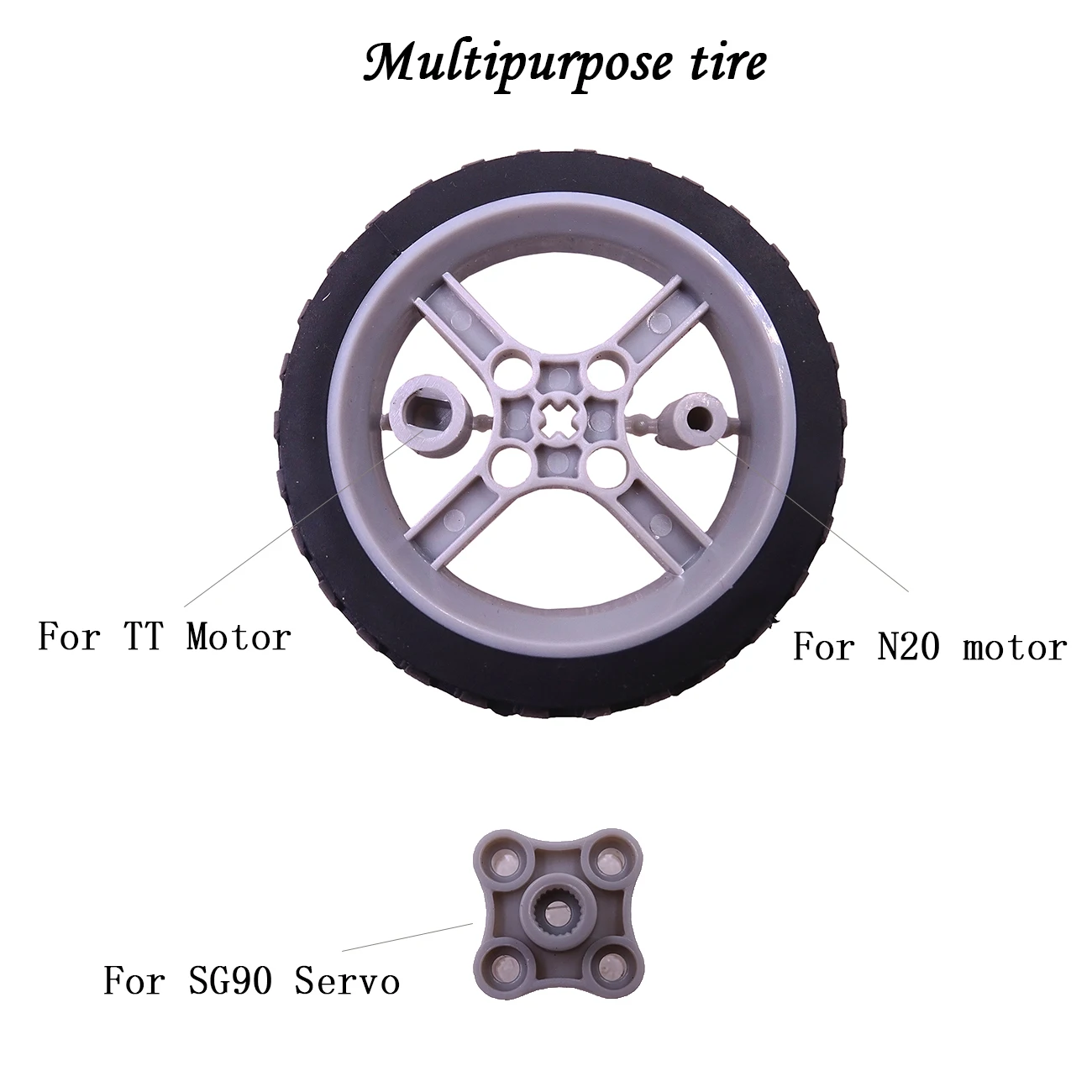 Многофункциональная умная автомобильная шина совместимая с мотором TT N20 motor SG90