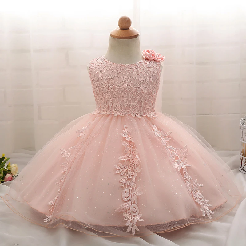 Платье для новорожденных девочек на свадьбу платье крещения платье-пачка