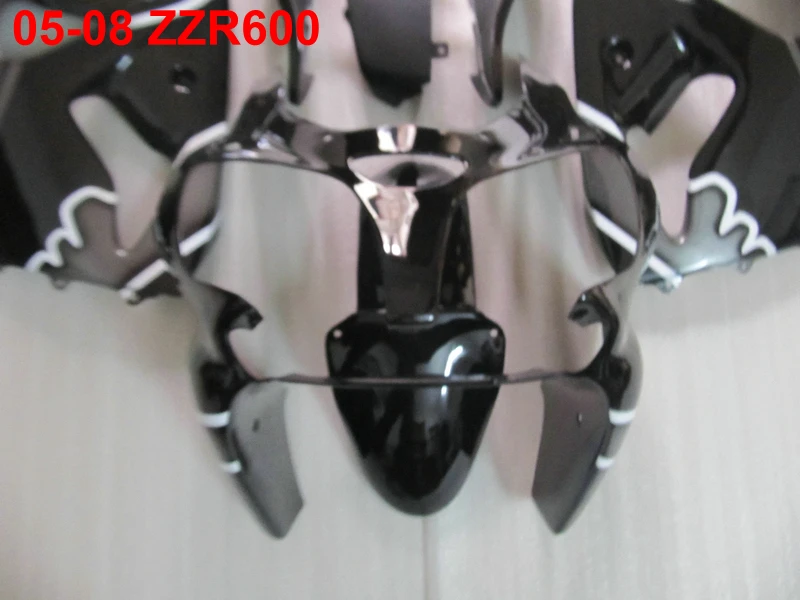 Литье под давлением Топ продажа обтекатель комплект для Kawasaki Ninja ZZR600 05 06 07 08