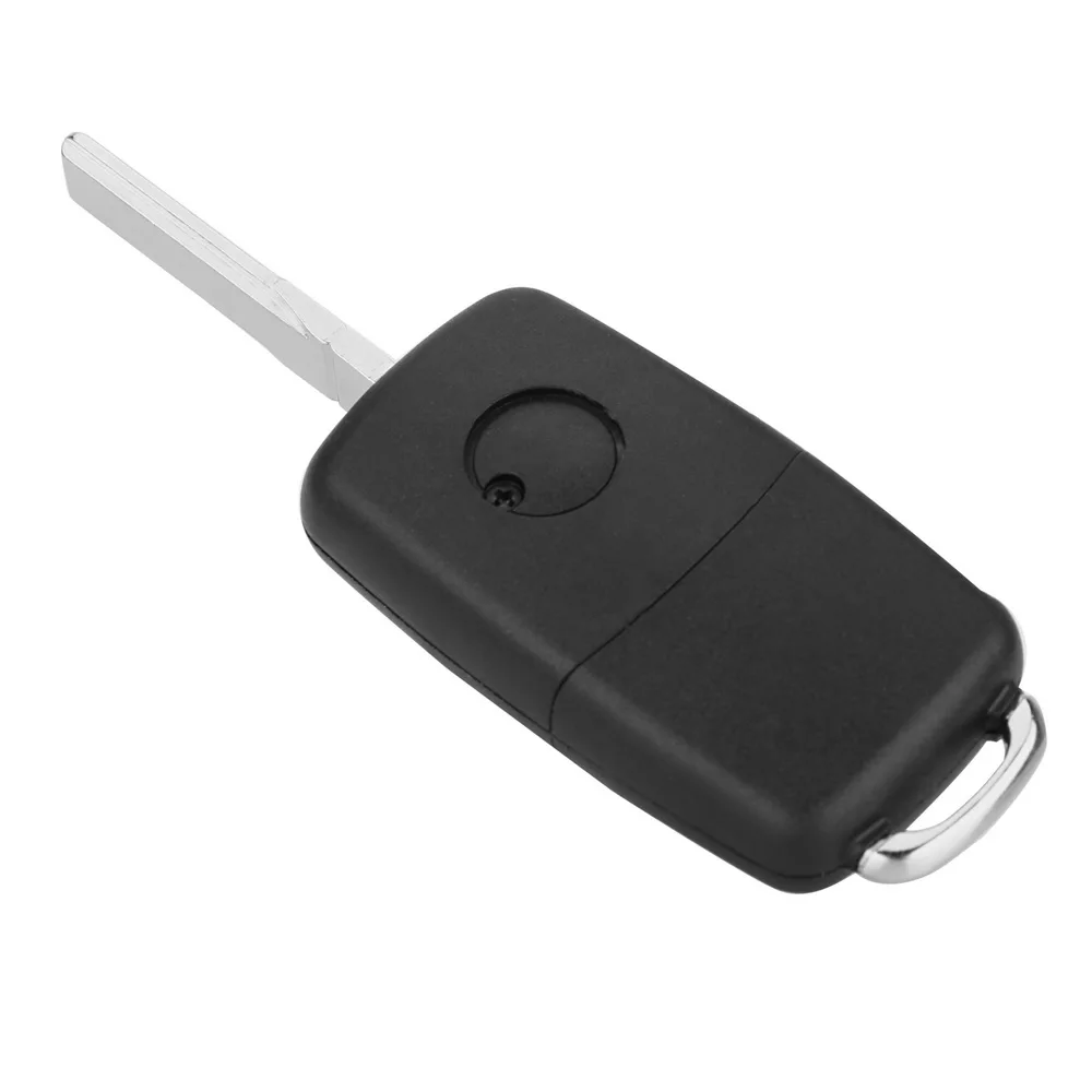 LEEPEE 2 Buttons Car Key Shell for VW Golf Jetta Touran Tiguan B5 Replacement Case Cover Flip Folding Remote | Автомобили и