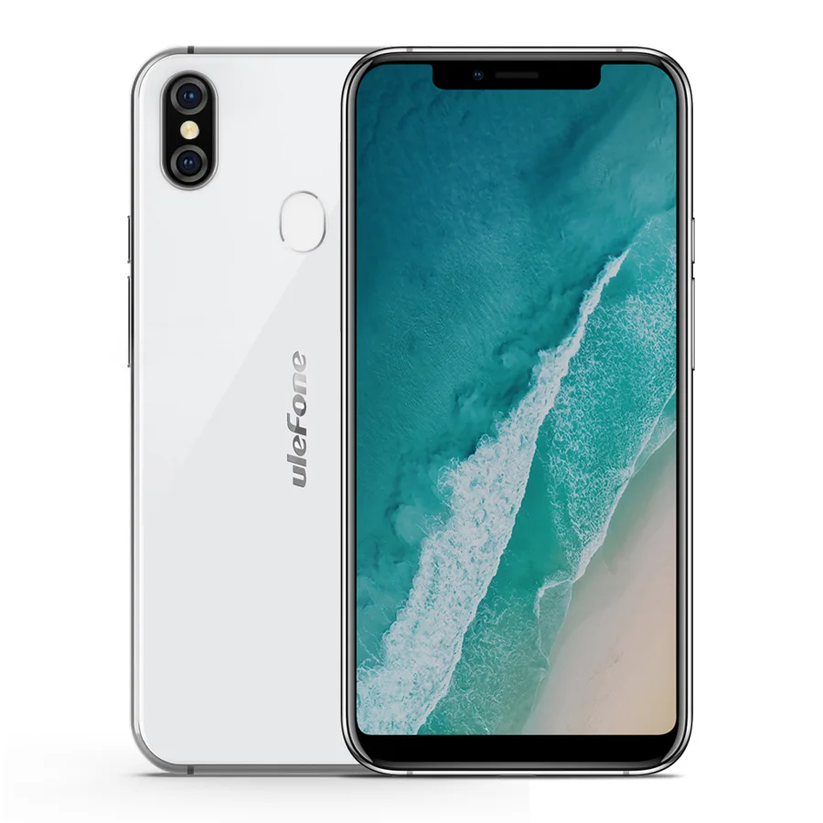 Ulefone X Face ID 5 85 &quotHD MT6763 Octa Core Android 8 1 4 ГБ оперативная память 64 Встроенная 16MP 3300 мАч