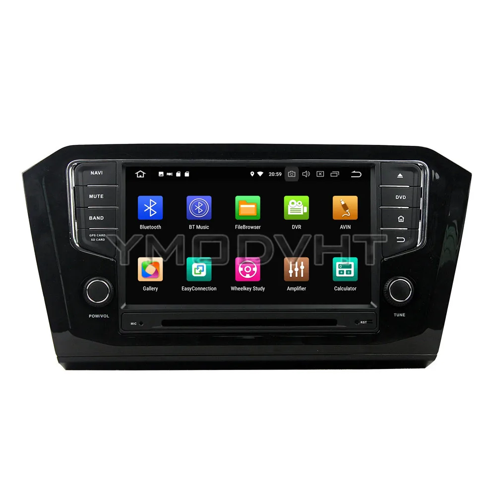 YMODVHT 8 дюймов 1024*600 Android 0 Восьмиядерный PX5 4 Гб ОЗУ 32 ПЗУ автомобильный DVD плеер Радио