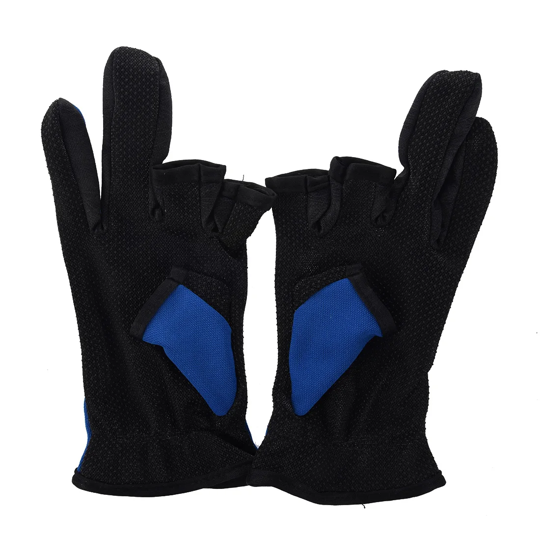 SEWS-Нескользящие фрикционные ладони 3 с низким вырезом перчатки для рыбалки