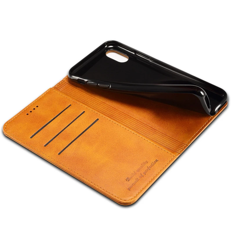 Wallet phone case with Card function Mobile Phone Bags &amp Cases new style for iphone X leather business high end phong protection |