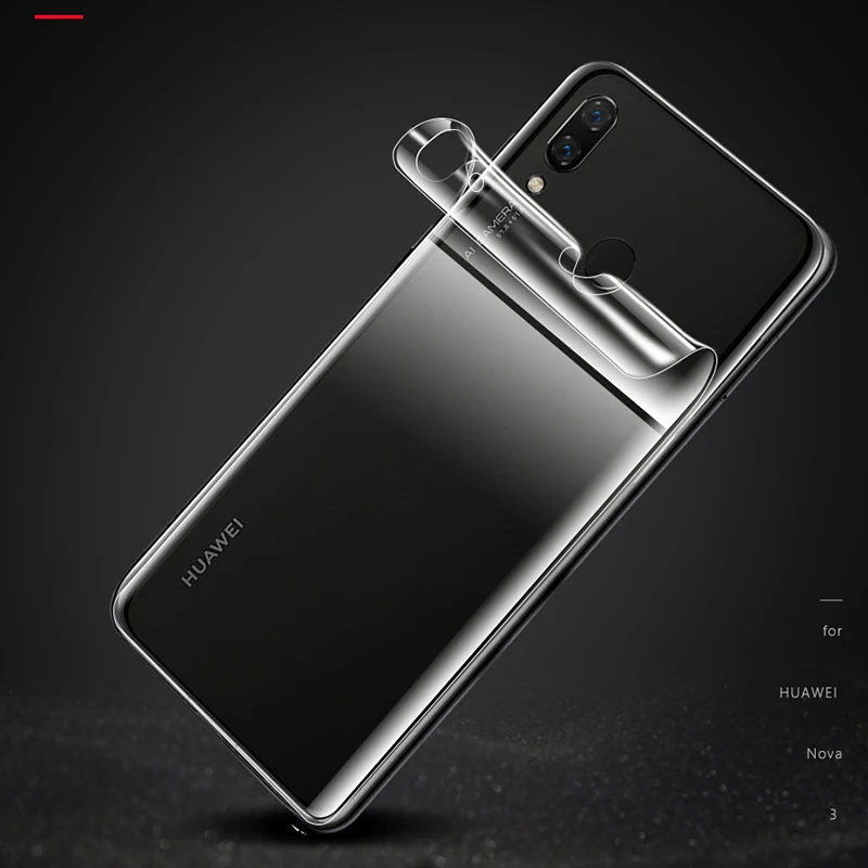Изогнутая 3d пленка CHYI для Huawei P Smart + Защитная экрана 6 3 дюйма Nova 3i Гидрогелевая