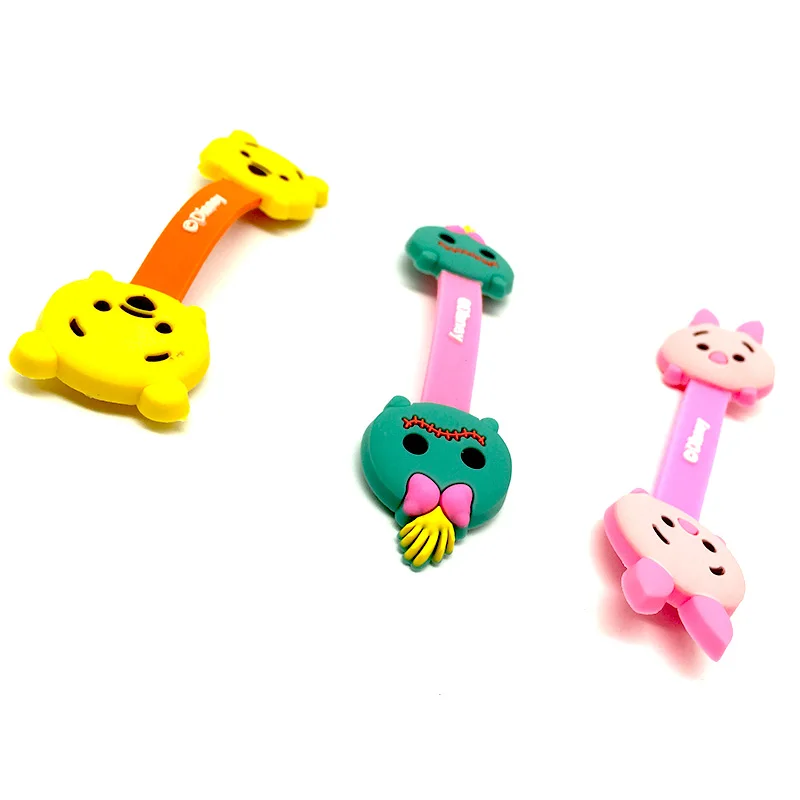 ISKAS намотка для наушников мультяшный кабель протектор шнура Usb Kablo Koruyucu защиты