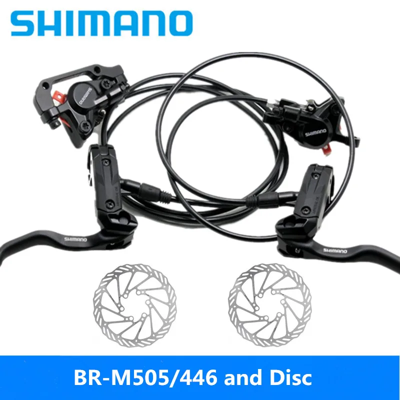 SHIMANO BR M505/446 масляный диск горный велосипед гидравлический тормоз вертикальный