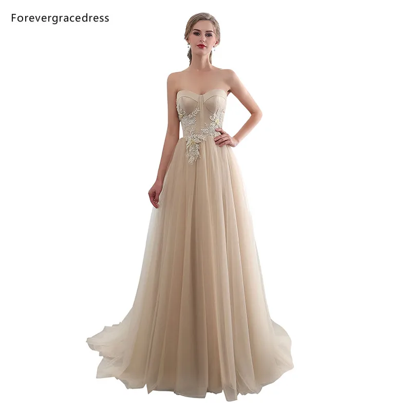 Forevergracedress платья подружки невесты цвета шампань трапециевидные милые свадебные