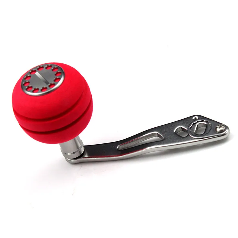 Рукэ катушка из алюминиевого сплава ручка EVA рыболовная Рыболовная аксессуар 85