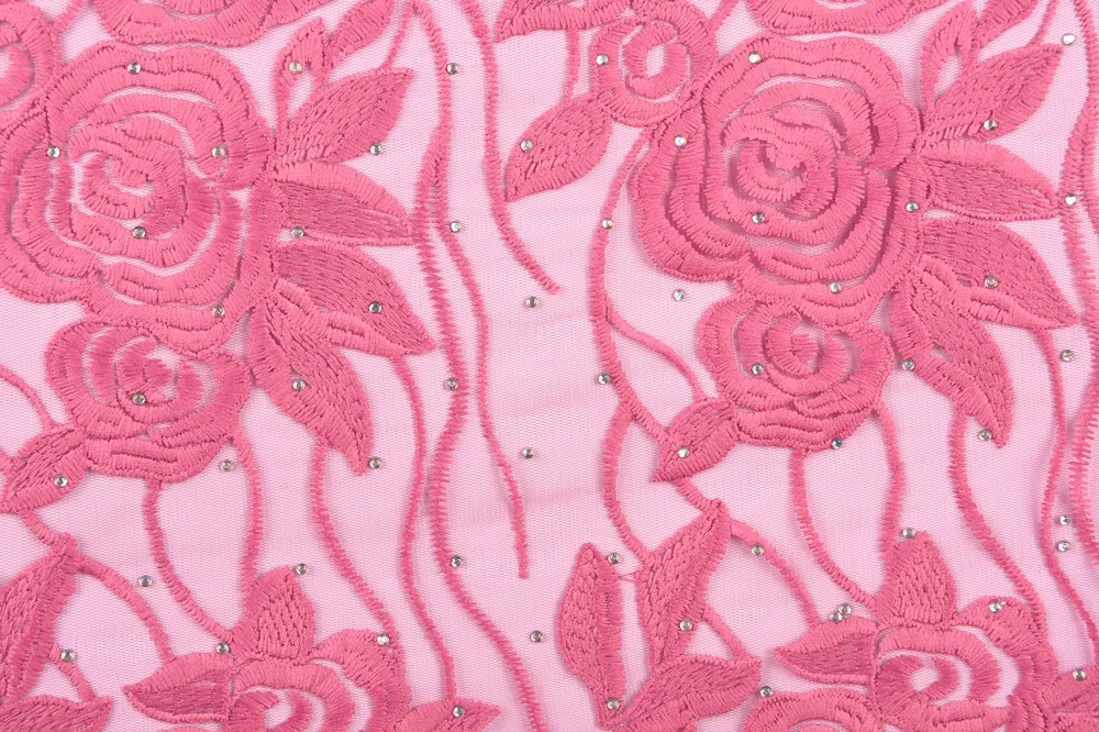 Hot Selling Cheap French Mesh Lace Fabric High Quality African Net Lace Fabric Nigerian Lace Fabric For Wedding Dress A1629