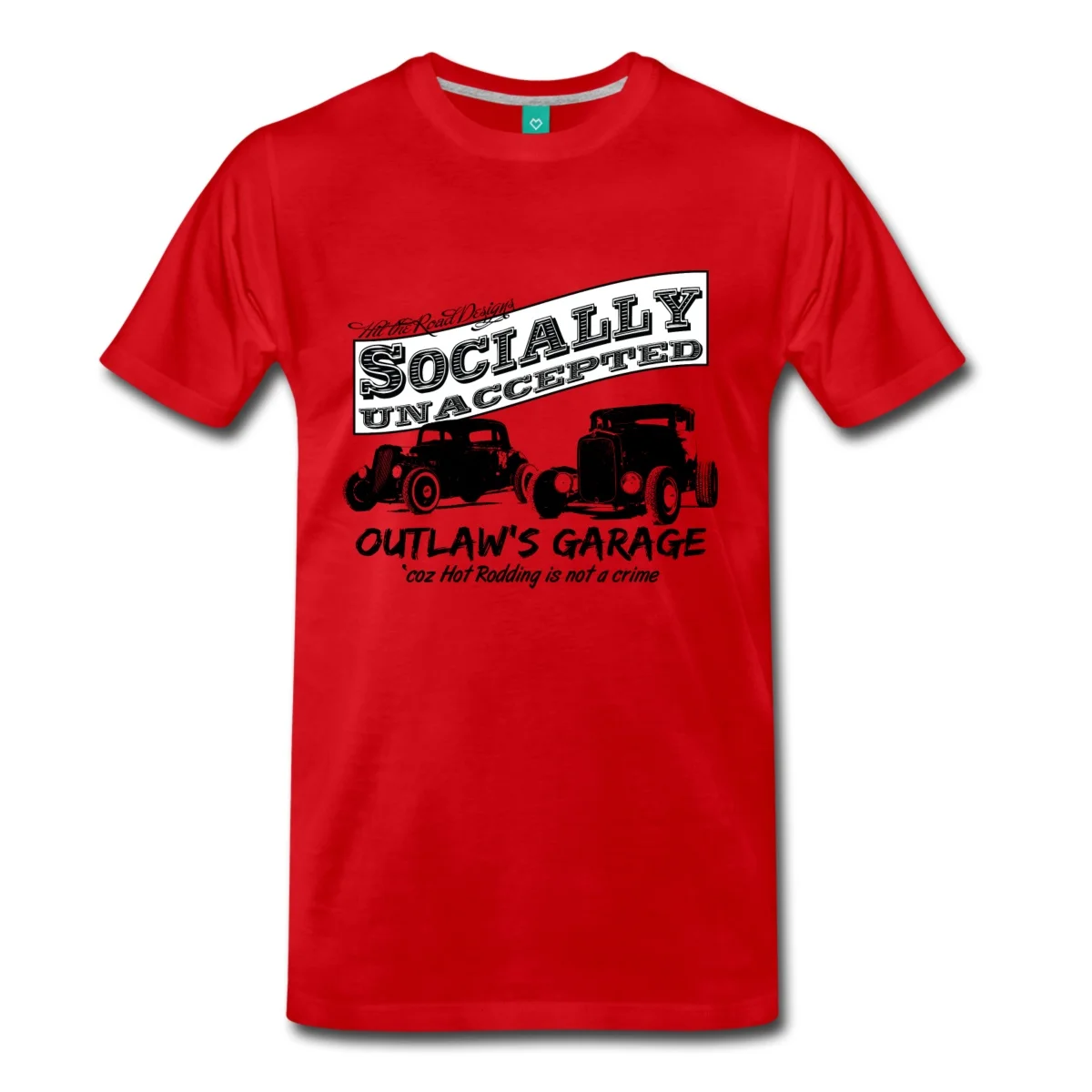 Внешний гараж. Неприемлимые Горячие стержни. Две популярные мужские футболки