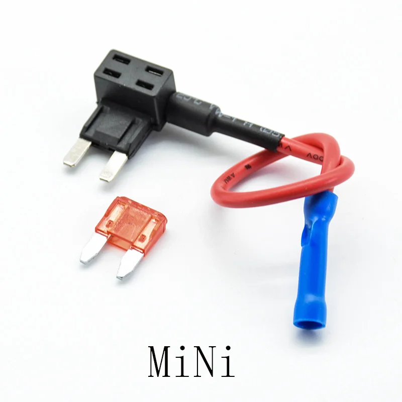 12 В маленький средний автомобильный предохранитель Add-a-circuit TAP адаптер Micro/Mini/standard ATM, APM лезвие Авто держатель предохранителя с 10A ATM лезвие предохранителя