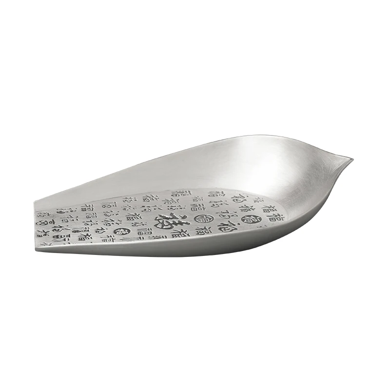 Foot Silver blession чайная посуда кунг фу аксессуары из чистого серебра 999 бытовая ложка