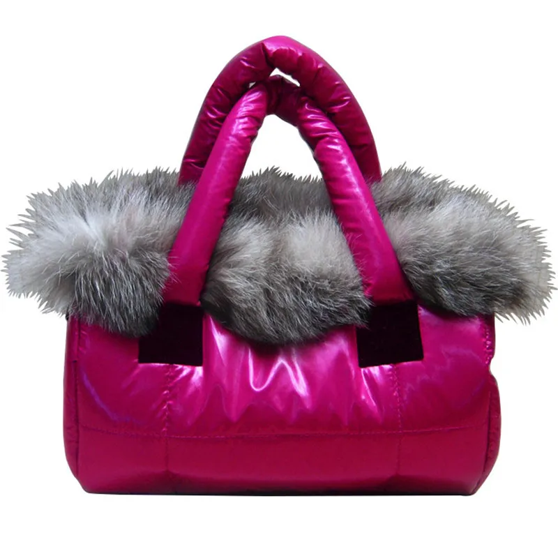 Модная Сумка тоут на плечо для женщин хлопковая вместительная сумка из лисьего