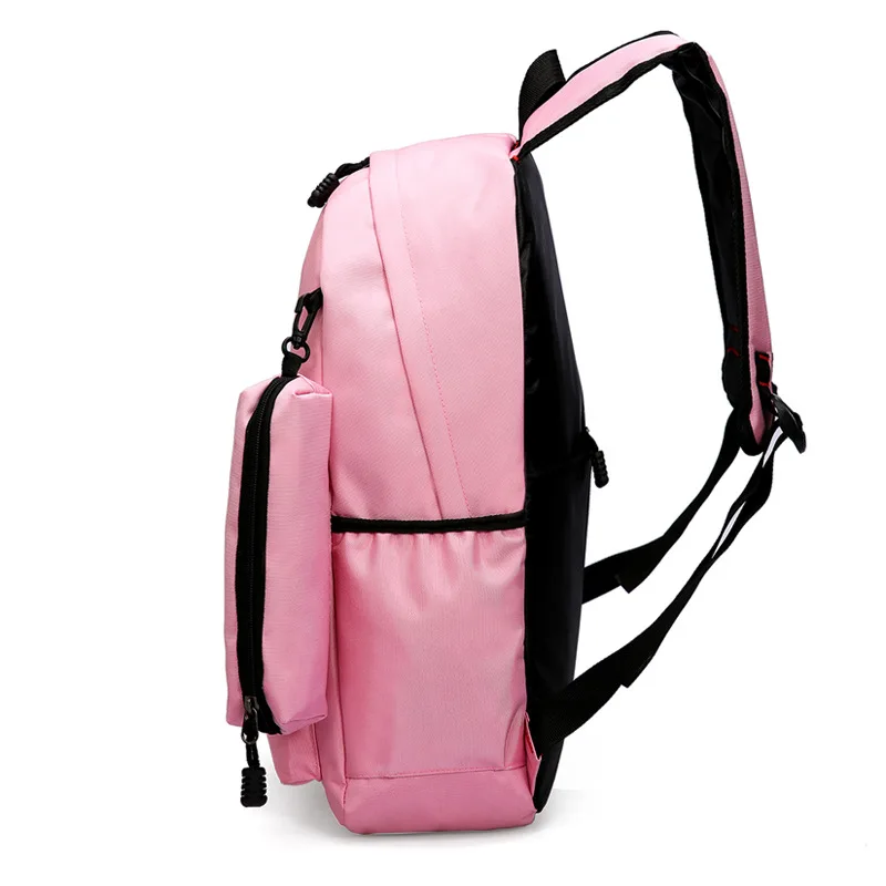 

2019 New Cartoon Children School Bags 2pcs/set Cute cat Printing Kids Backpacks Comfort Canvas Backpacks Girls School Bags