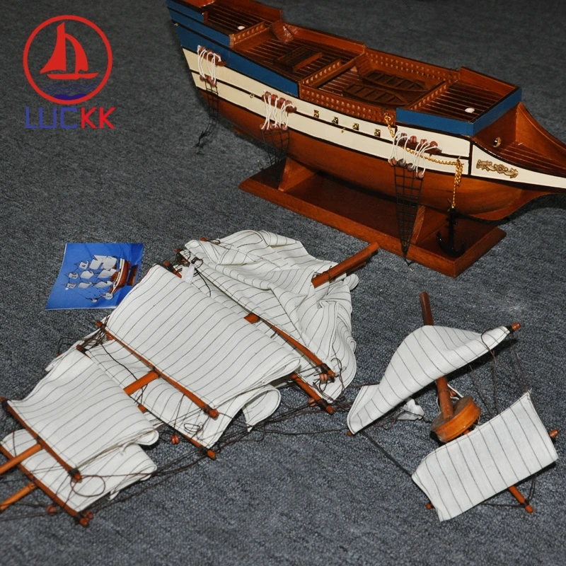 Деревянная модель корабля LUCKK 75 см Майский цветок классика сборки украшение для