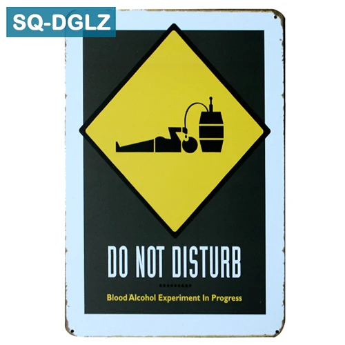 [SQ-DGLZ] Предупреждение лозунги/No TRESPASSING металлический знак бар Настенный декор Винтаж Изделия из металла Home Decor Живопись бляшек Книги по искусству плакат - Цвет: 0337