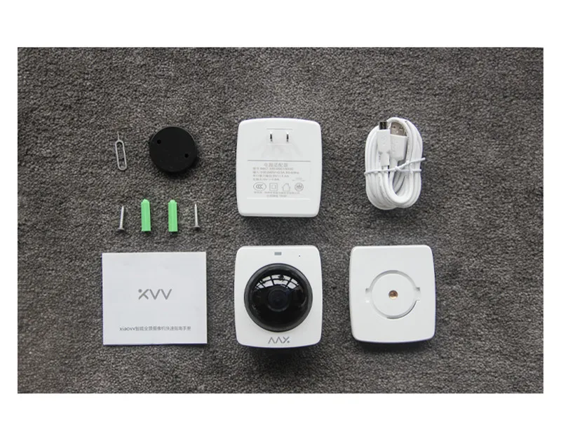XIAOMI Mijia XiaoVV ночная версия работает с приложением mi home умная панорамная ip-камера HD