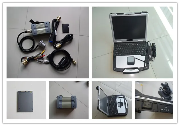 Фото Ноутбук Mb Star c3 Ssd Super Spped, сенсорный экран Toughbook CF-30 Ram 4g с программным обеспечением, полный комплект, готовый к использованию, диагностика №1